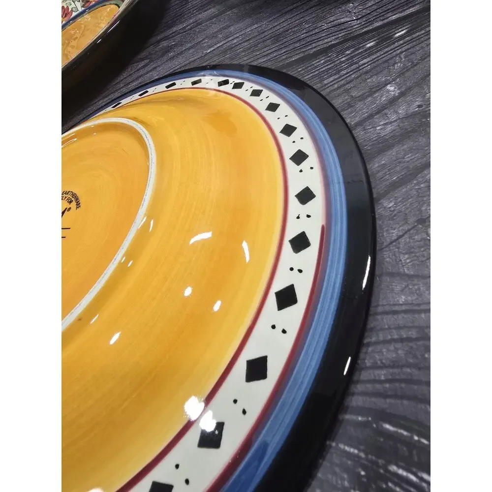 Pier 1 Alexandria Dinner Plate 11.25